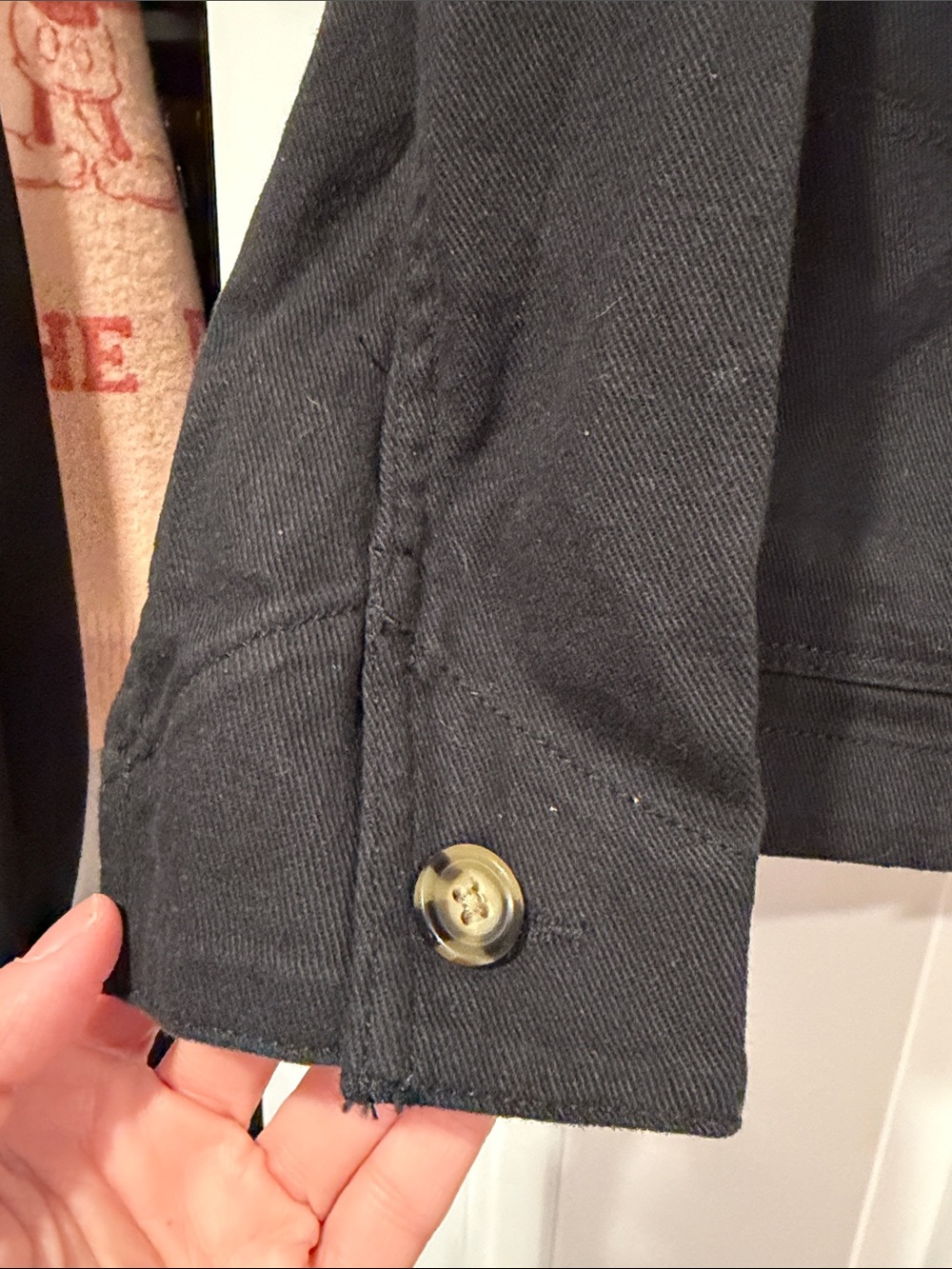 Quince Organic Comfort Stretch Chore Jacket medium - Picture 5 of 6